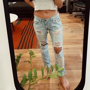 Rag & Bone ripped jeans / size 25